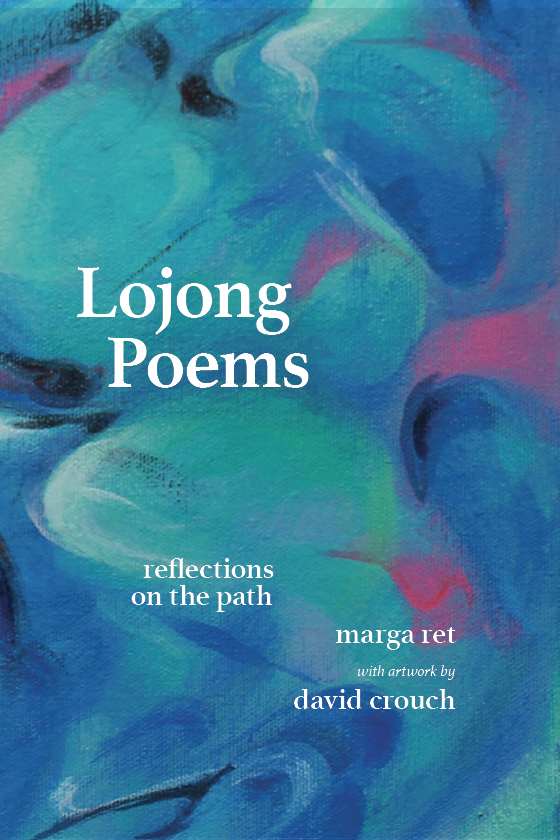 Lojong Poems Cover - abstract art from author's artist spouse